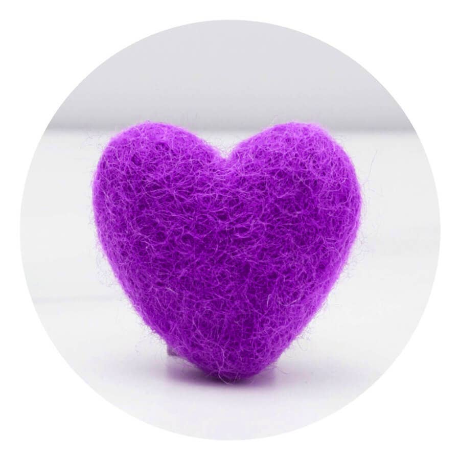 We Heart Dog Collar Accessory (Single) -10 Colors