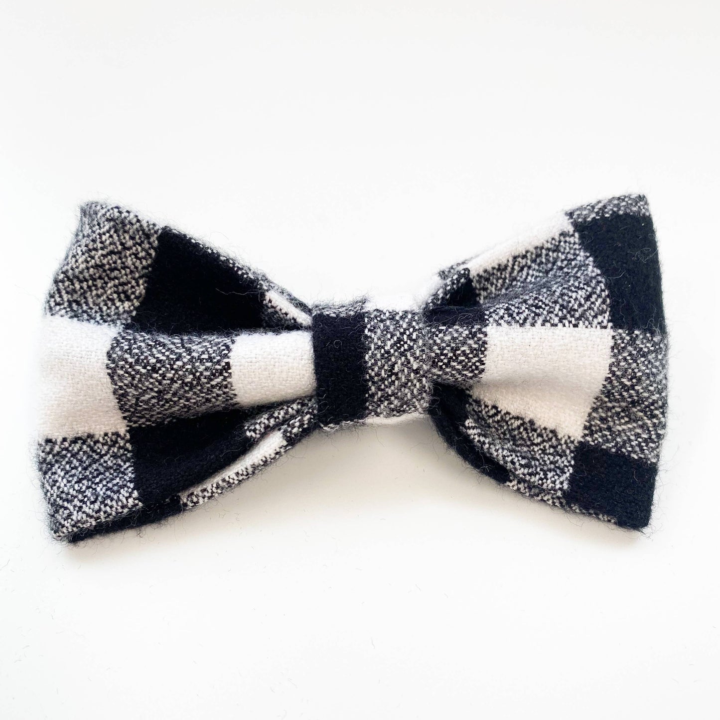Buffalo Plaid Dog Collar Bow Tie (5 colors!)
