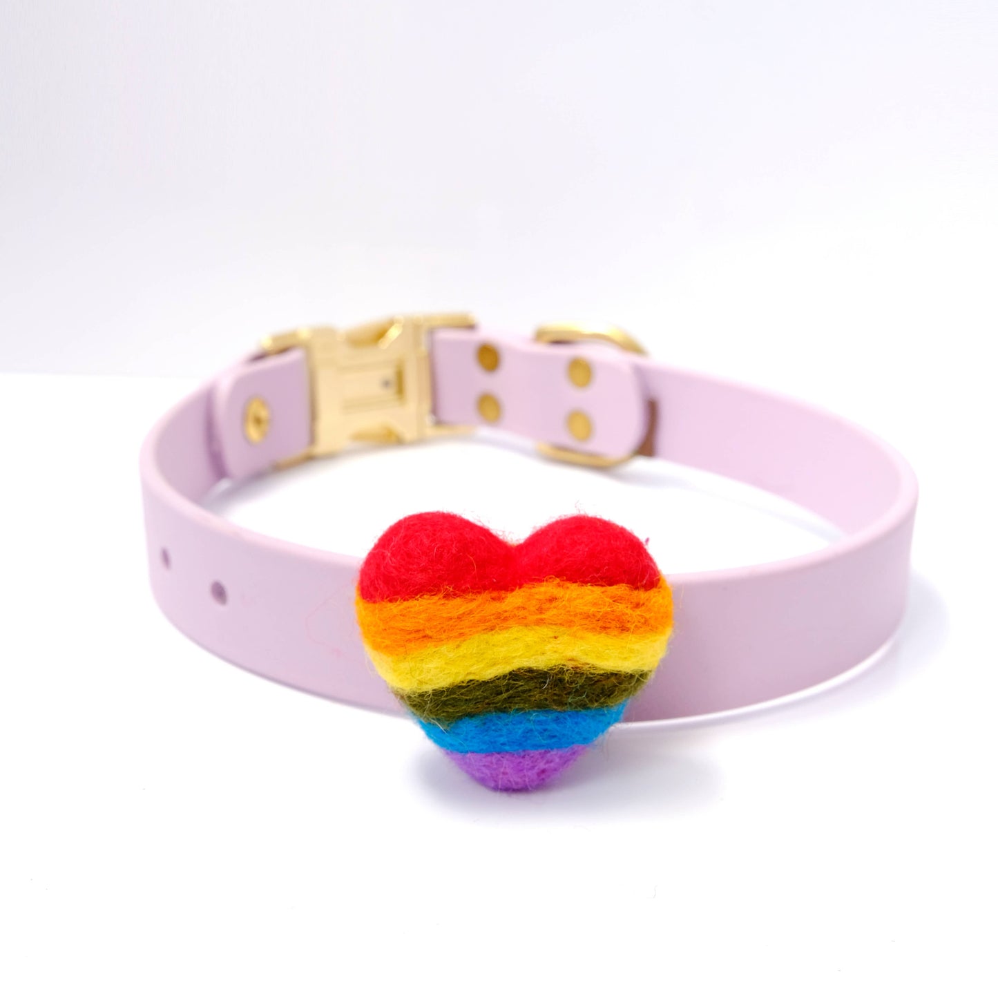 We Heart Dog Collar Accessory (Single) -10 Colors