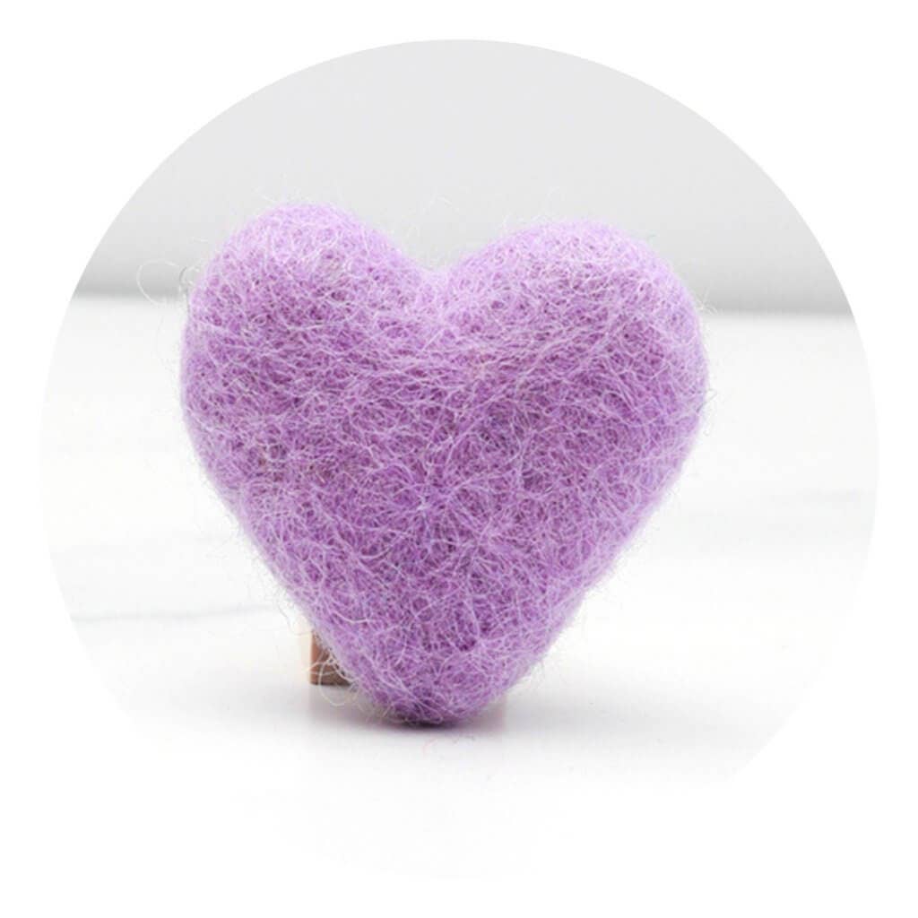 We Heart Dog Collar Accessory (Single) -10 Colors