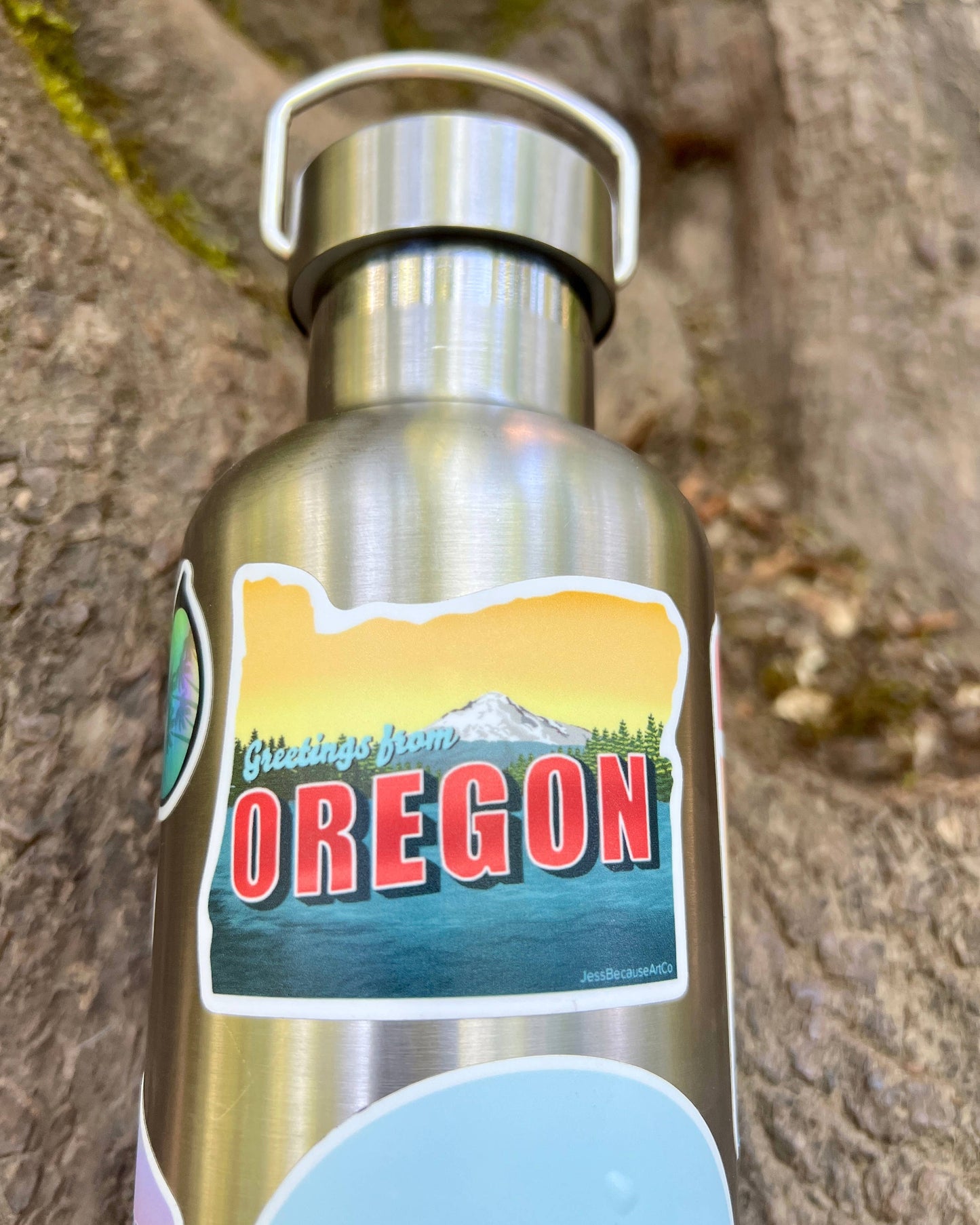Greetings from Oregon Sticker