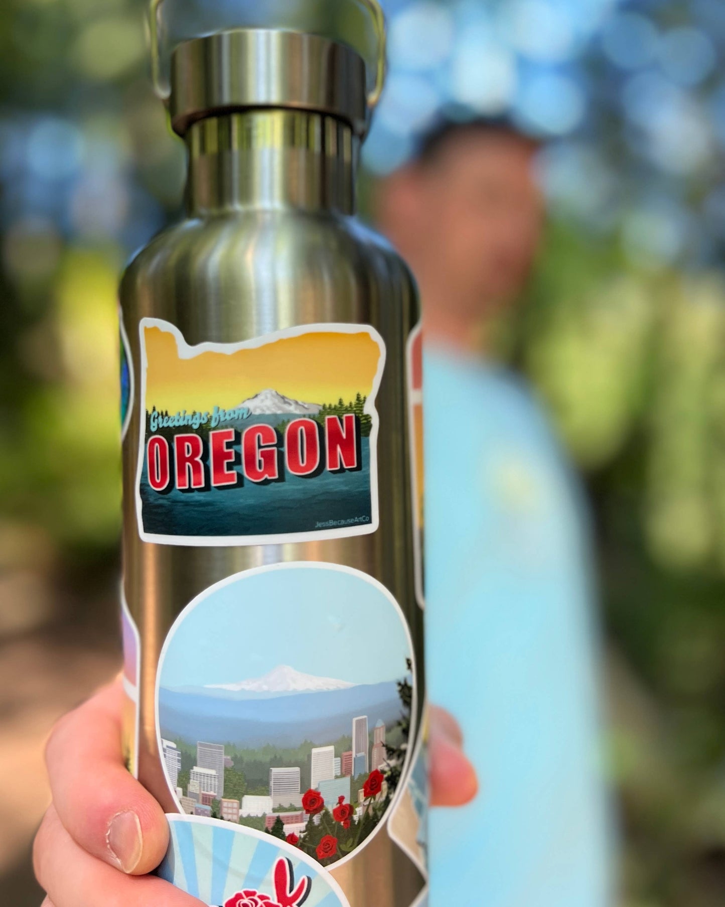Greetings from Oregon Sticker