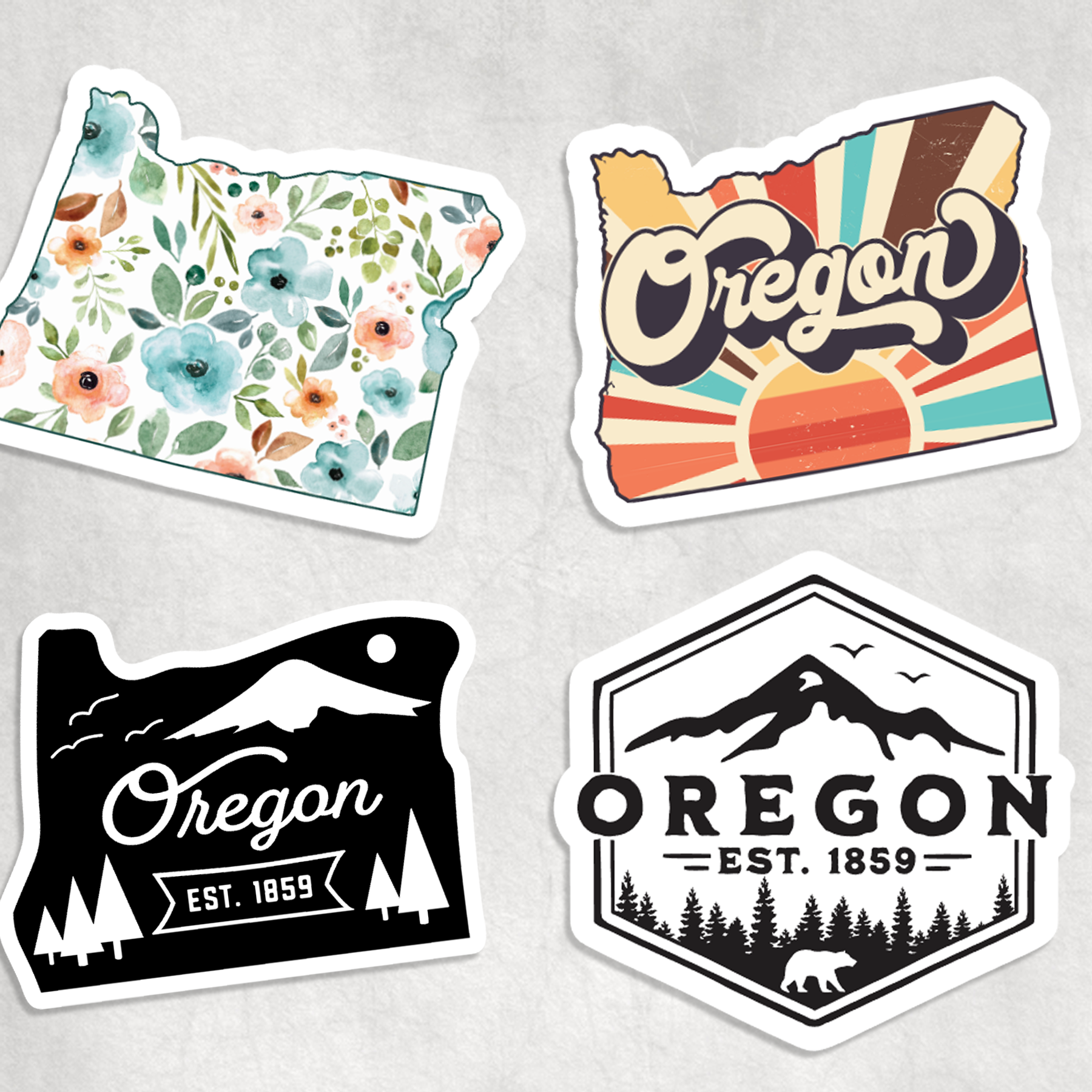 Springfield Oregon Sticker Oregon Stickers – Justmaggiemaesandco